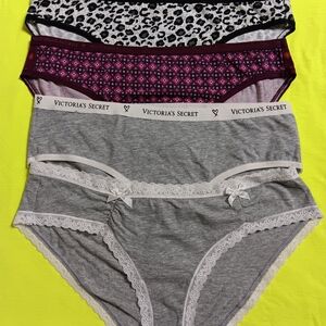 Victoria's Secret Mixed Print and Lace Panty Collection